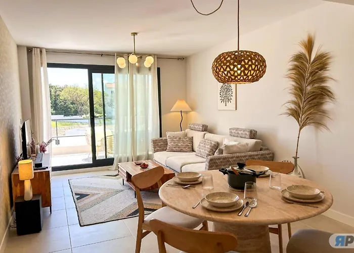 公寓 Con Terraza Y Vista Al Jardin 埃斯特波纳